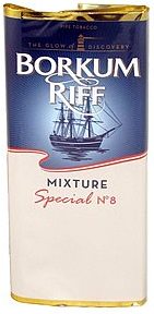 Borkum Riff Special Mix #8 Pipe Tobacco. 42 g pouch x 20. 840 g total. Free shipping!
